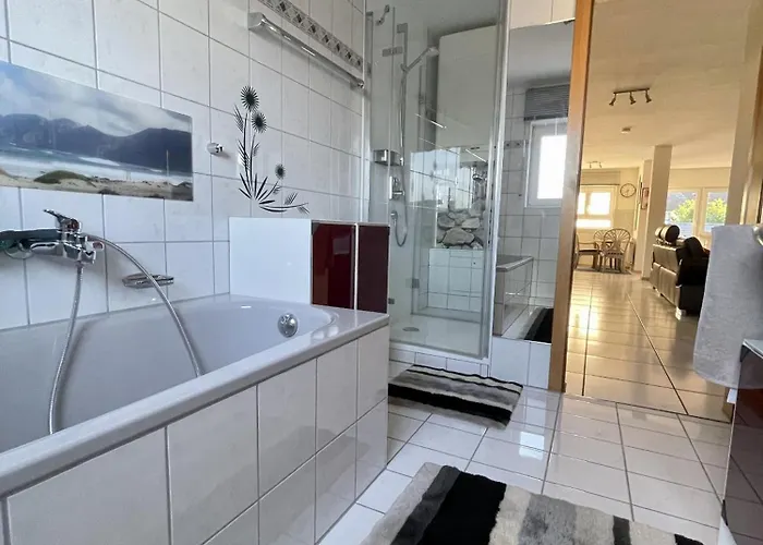 Grosszuegige Und Romantische Wellnessoase Mit Privater Sauna In Ruhiger Lage Апартаменты Карлсбад